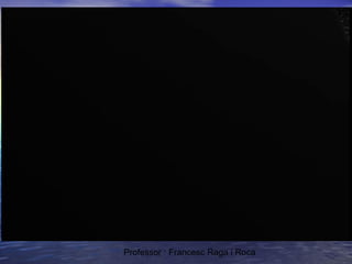 Professor : Francesc Raga i Roca

 