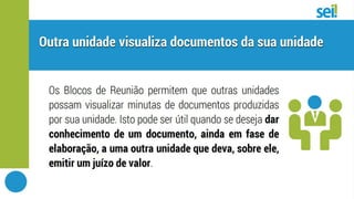 SEI | Boas práticas | Tipos de blocos