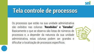 SEI | Boas práticas | Tipos de blocos