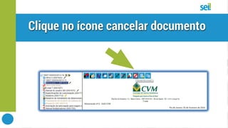 SEI | Cancelar  documento