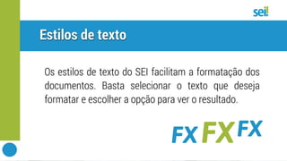 SEI | Editor de texto