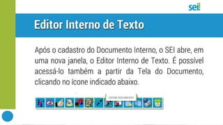 SEI | Editor de texto