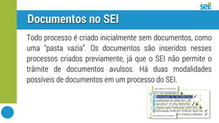 SEI | Incluir documentos