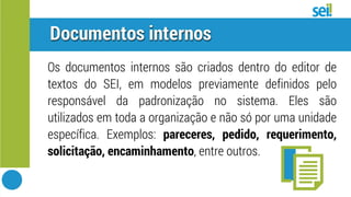 SEI | Incluir documentos