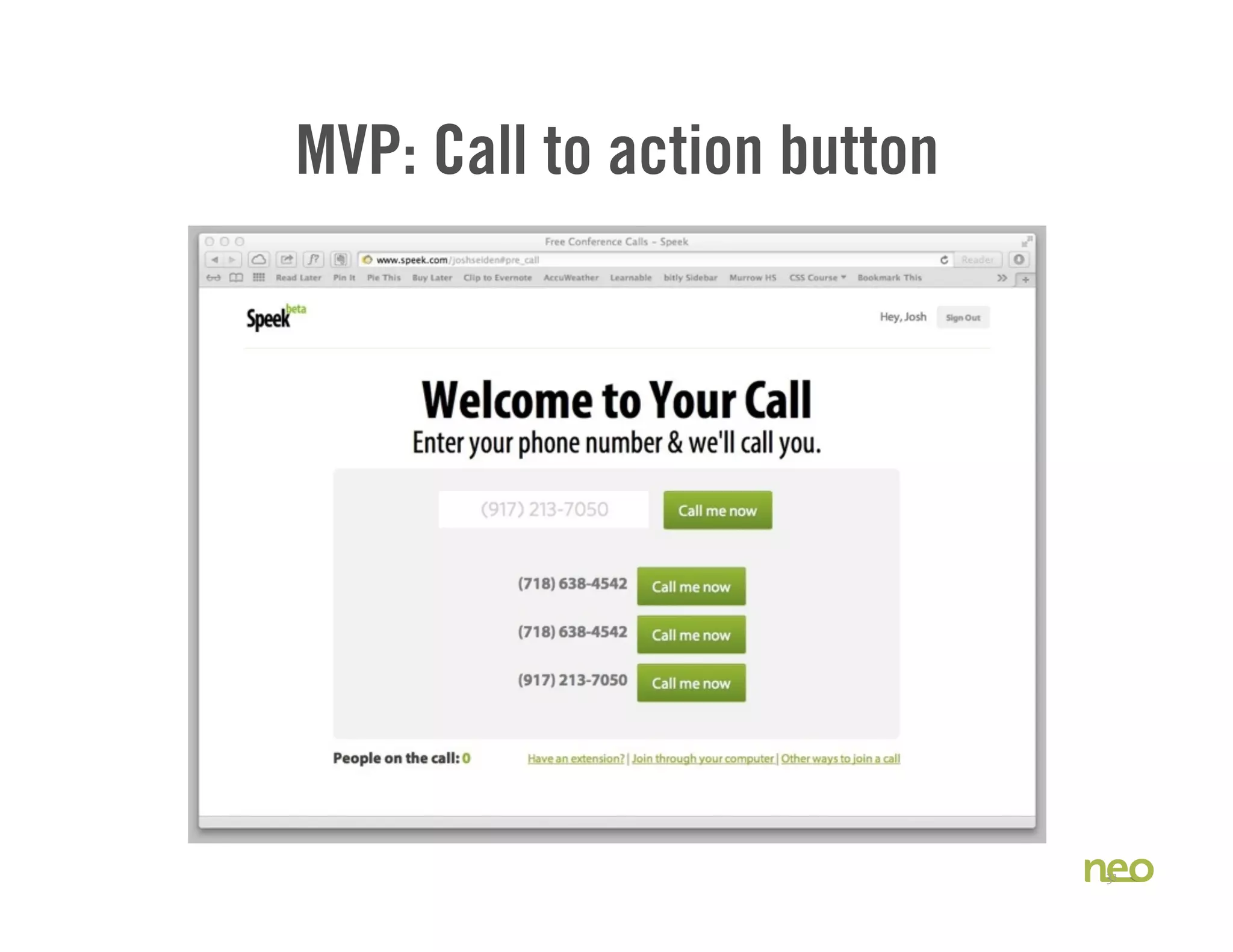 MVP: Call to action button
31
 