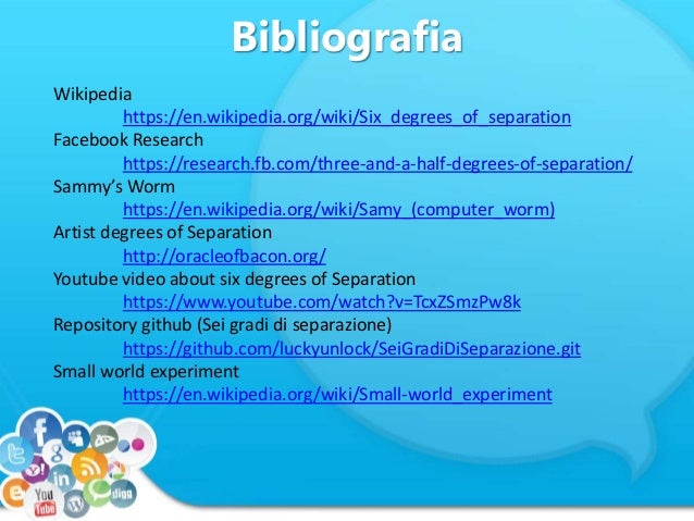 Cosa Indica La Teoria Dei Sei Gradi Di Separazione