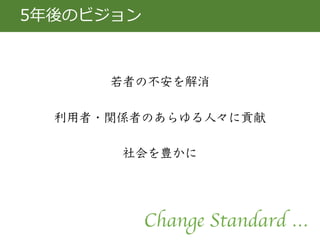 Change Standard 
 
