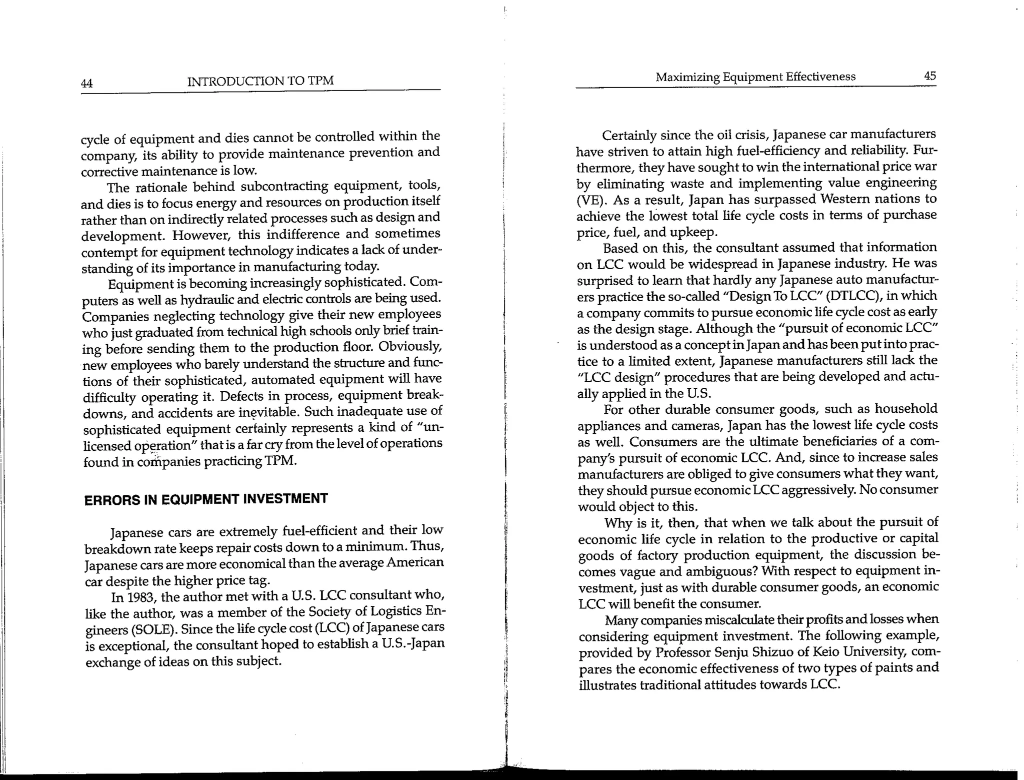 Seiichi Nakajima - Introduction to TPM (Total Productive Maintenance