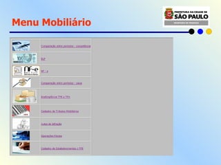 Menu Mobiliário 