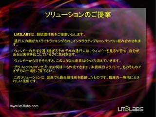 Face Tracking Shop Windows