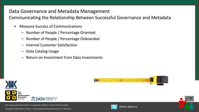 Data Governance and Metadata Management | PPT