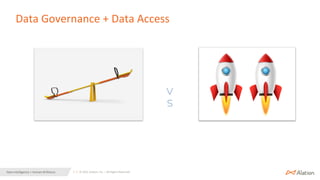 7 | © 2021 Alation, Inc. – All Rights Reserved.
Data Intelligence + Human Brilliance
Data Governance + Data Access
V
S
 