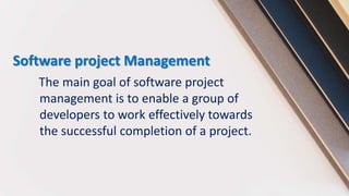 Responsibilities of a Software Project Manager | PPTX