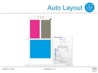 Auto Layout
#WISSENTEILEN
 