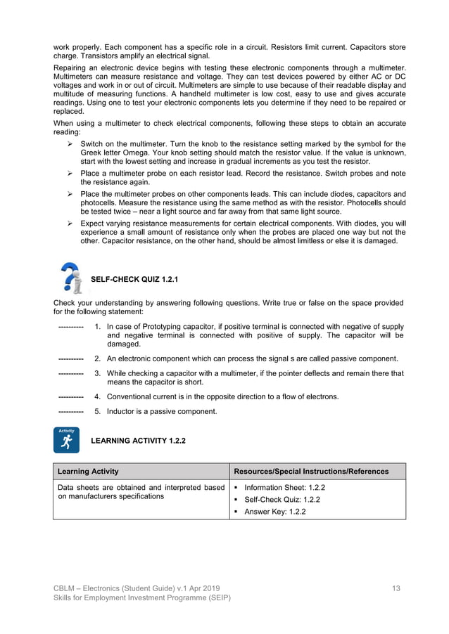 SEIP Competency based Learning Material-Electronics-Student Guide.pdf
