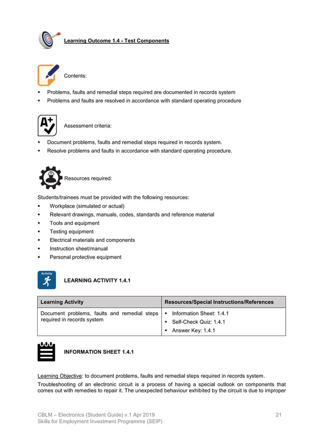 SEIP Competency based Learning Material-Electronics-Student Guide.pdf