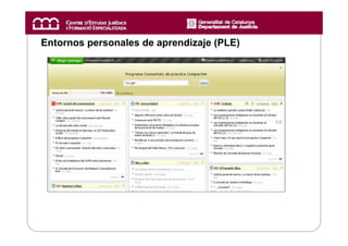 Entornos personales de aprendizaje (PLE)
 