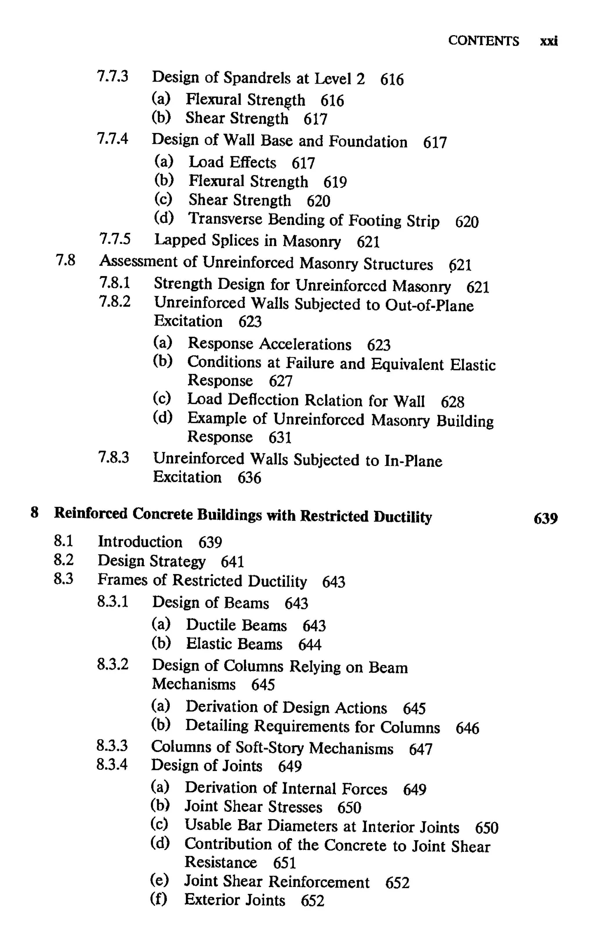 Seismic design of reinforced concrete and masonry buildings t.paulay,m ...