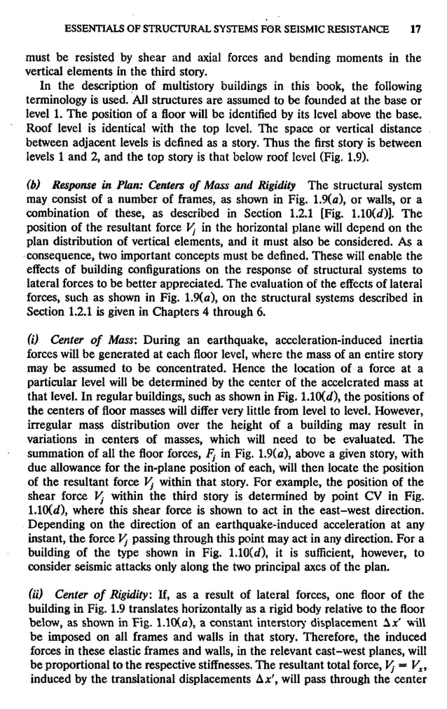 Seismic design of reinforced concrete and masonry buildings t.paulay,m ...