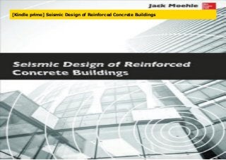 [Kindle prime] Seismic Design of Reinforced Concrete Buildings
 
