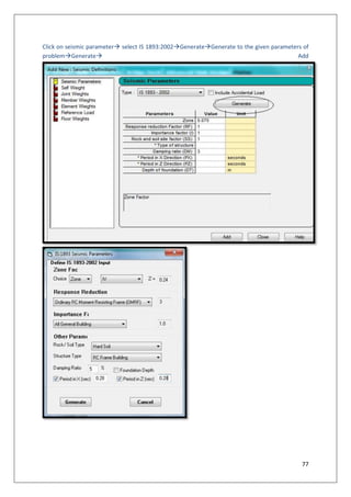 Seismic analysis of multi storey reinforced concrete buildings frame ...