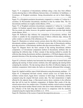Seismic attributes and avo analysis ahmed hafez (2) | PDF