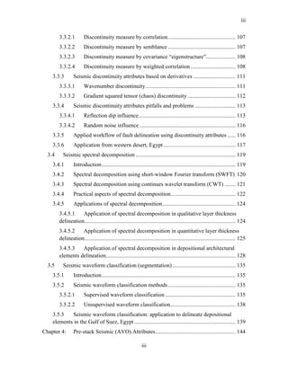 Seismic attributes and avo analysis ahmed hafez (2) | PDF