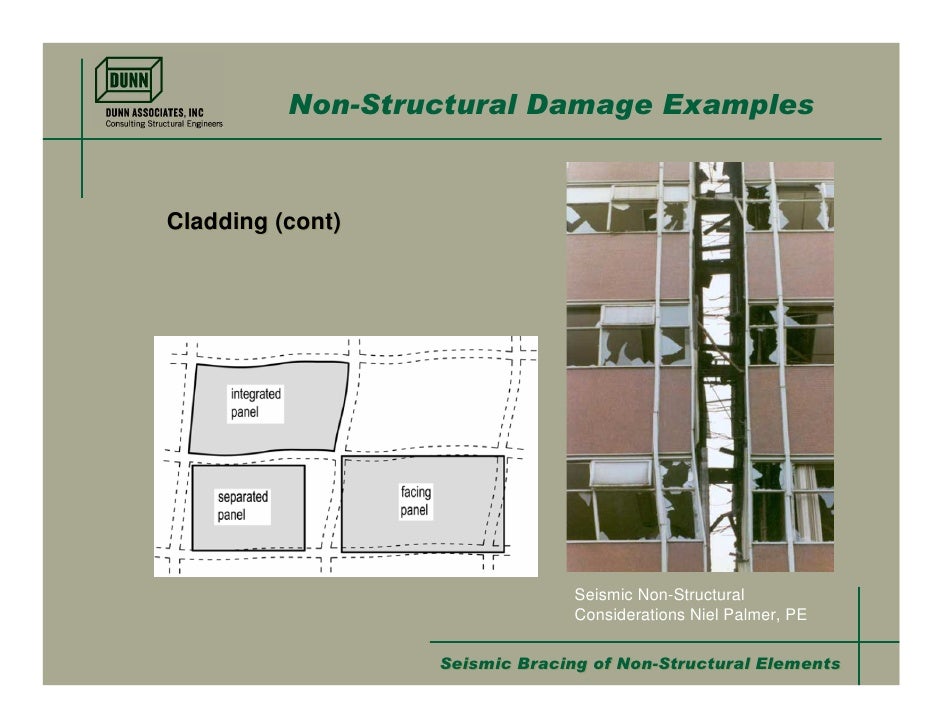 Seismic Bracing NonStructural Elements