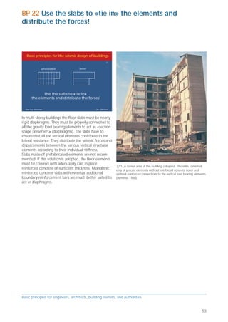 Seismic Conceptual Design of Buildings | PDF