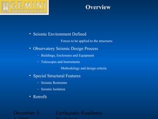 Seismic design considerations mike sheehan | PPT
