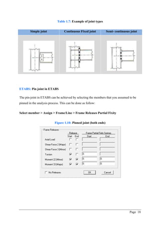 ETABS manual - Seismic design of steel buildings according to Eurocode ...