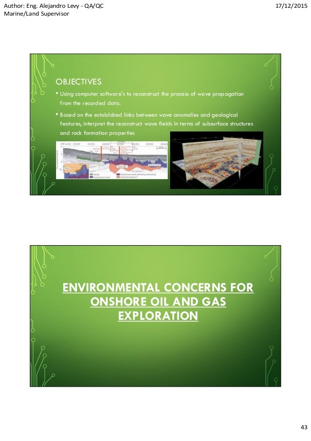 Seismic geophysical exploration image
