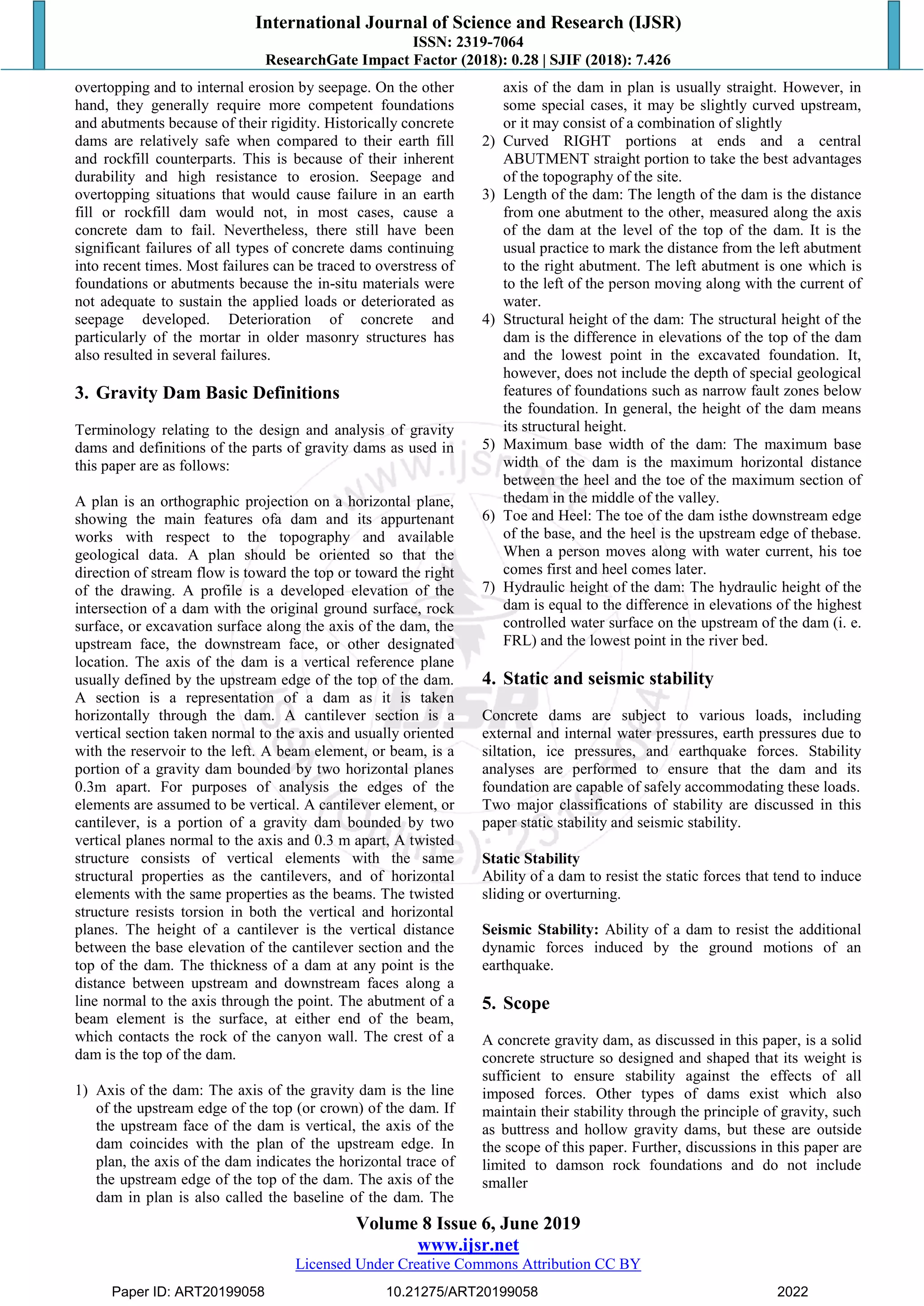 Seismic Forces and Stability Analysis of Gravity Dam.pdf