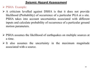 Psha Seismic Hazard Assesment.pdf the best way | PDF