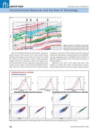 Seismic Inversion Techniques Choice And Benefits Fb May2011 | PDF