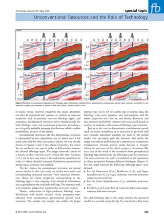 Seismic Inversion Techniques Choice And Benefits Fb May2011 | PDF