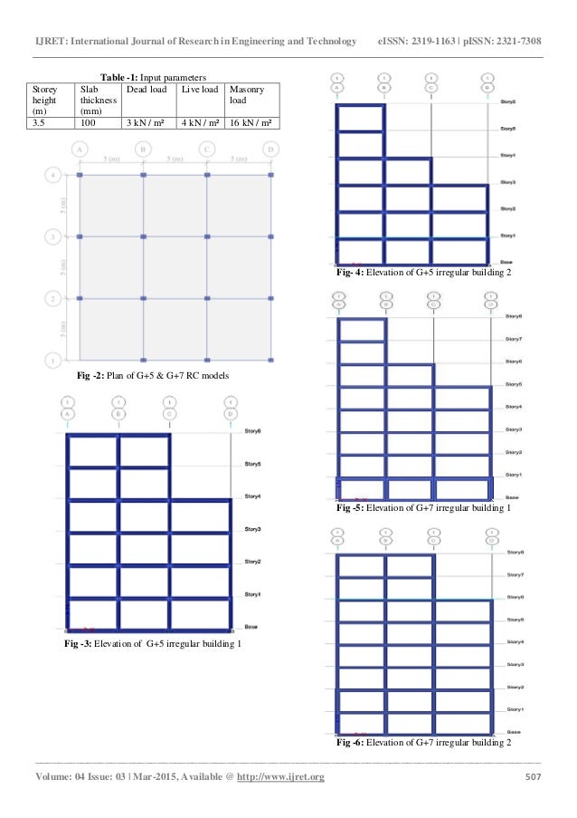 Seismic Response Of Multi Storey Irregular Building With Floating Col Seismic Response Of Multi Storey Irregular Building With Floating Col