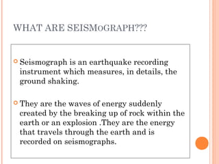 Seismollogy | PPT