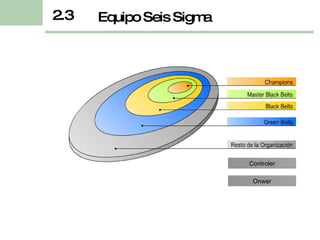 Equipo Seis Sigma 2.3 Controler Onwer 