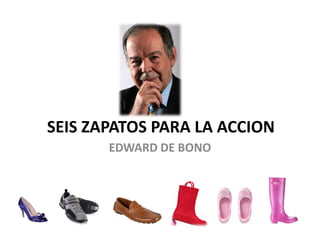 SEIS ZAPATOS PARA LA ACCION
       EDWARD DE BONO
 