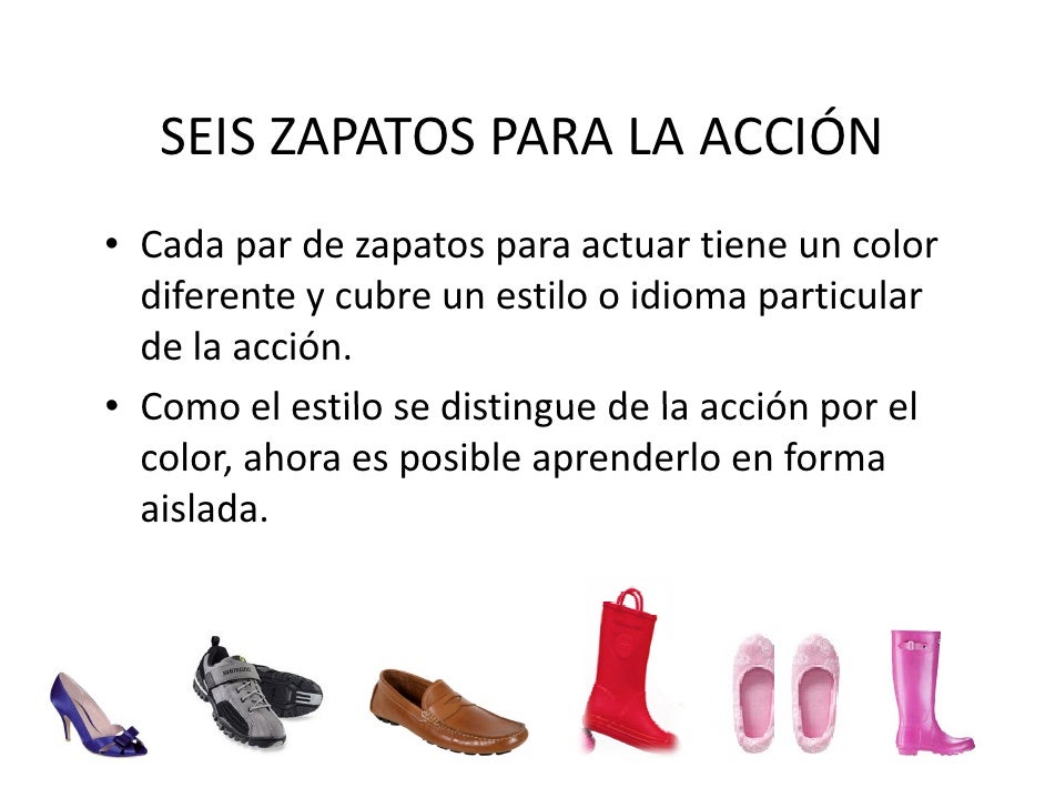 Seiszapatosparalaaccion