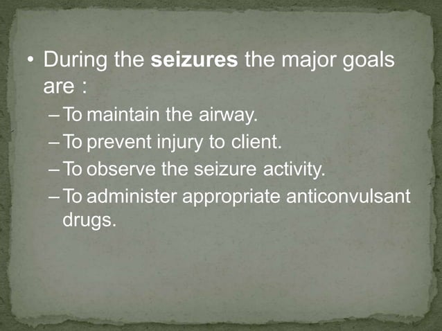 Seizure | PPTX