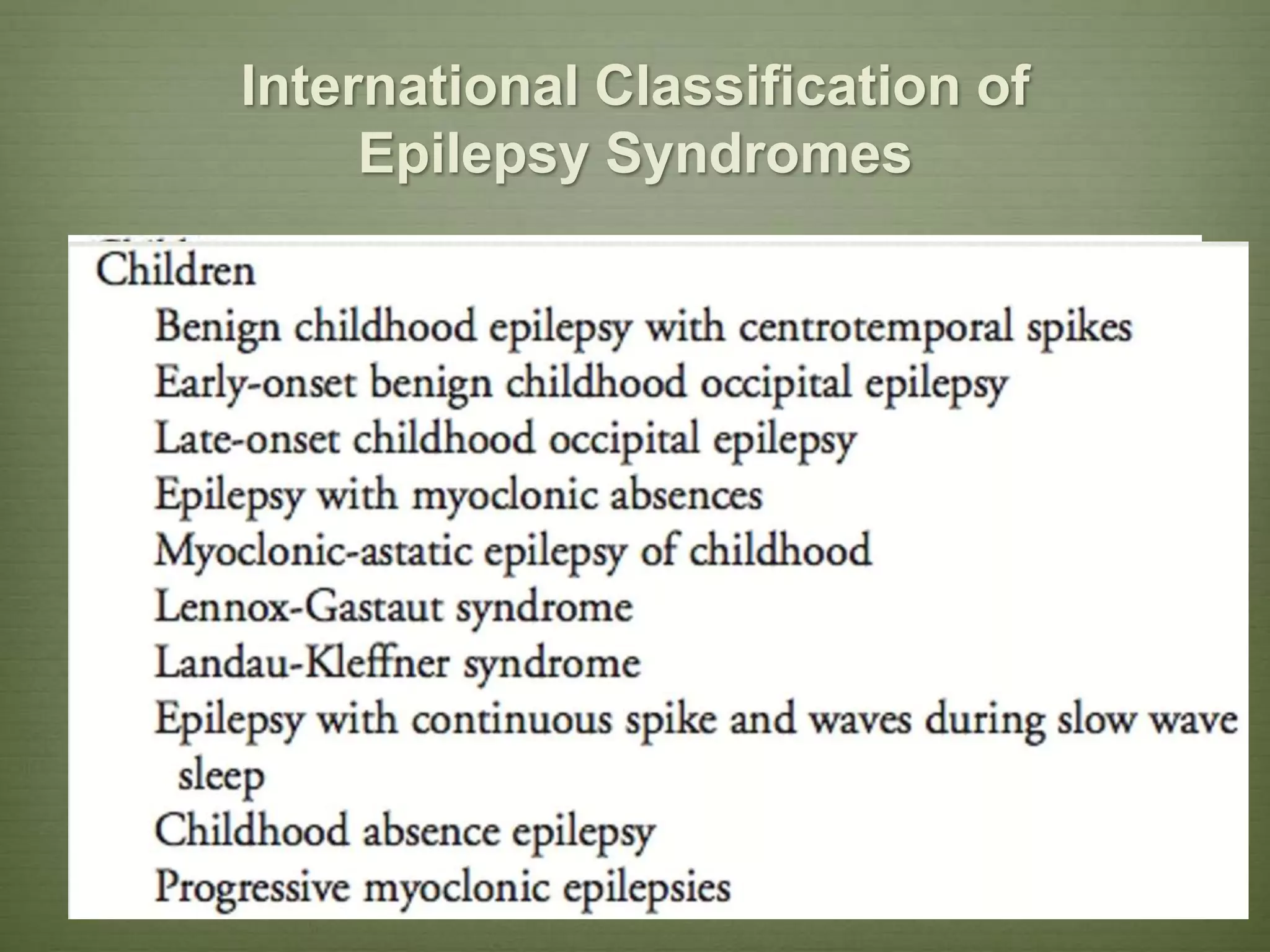 Seizure disorders in pediatric | PPTX