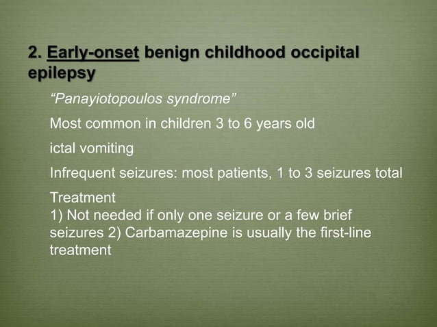 Seizure disorders in pediatric | PPTX | Brain and Nervous System ...