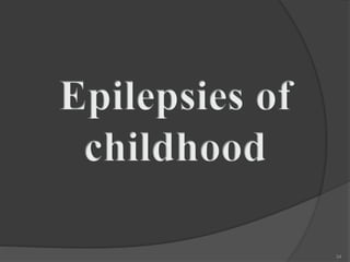 Seizure disorders in children | PPTX