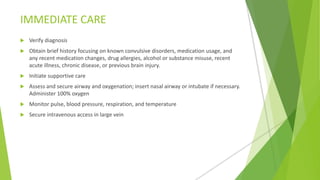 Seizure in children | PPTX