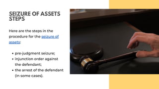 Seizure of Assets in Germany | PDF