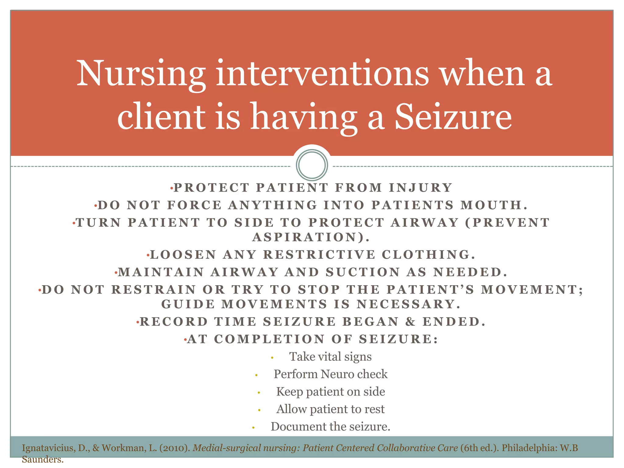 What to look out for