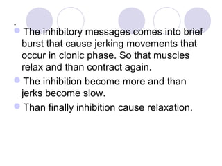 Inhibitory Message Seizures disorder | PPT