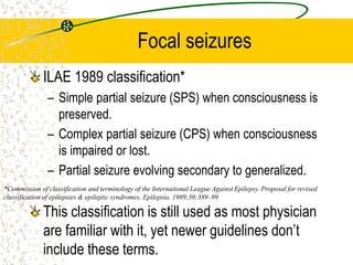Seizures & epilipsy in chilldren pediatrics AG